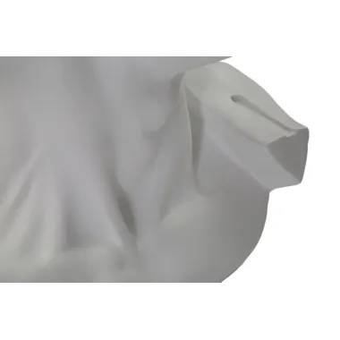 SCULTURA GŁOWA STARA BIAŁA 44X35,5X60 cm